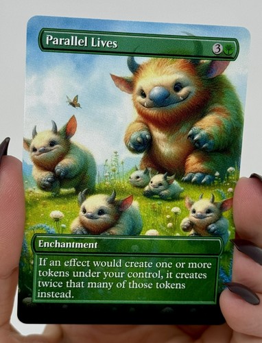 Parallel lives proxy card - parallel,