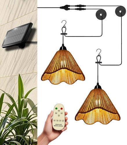 Solar chandelier outdoor - chandelier,