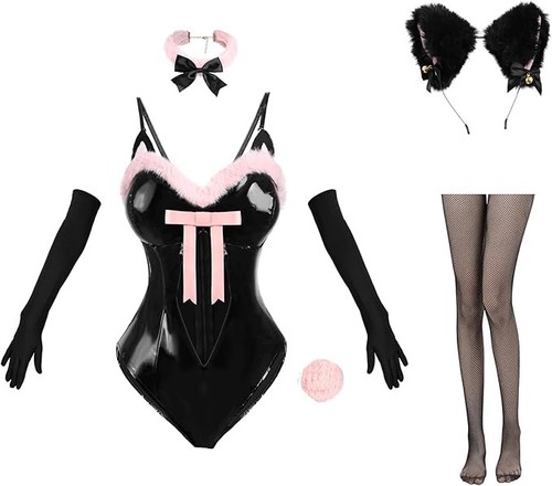 Med sexy bunny suit - 6-pc,
