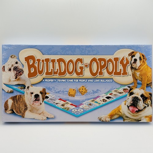 Bulldog opoly board game dog - bulldog-opoly,
