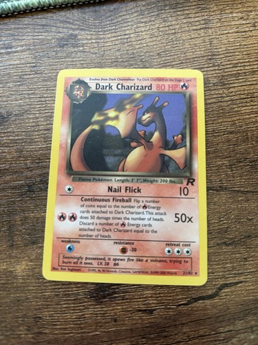 Pokémon tcg dark charizard - pokémon,