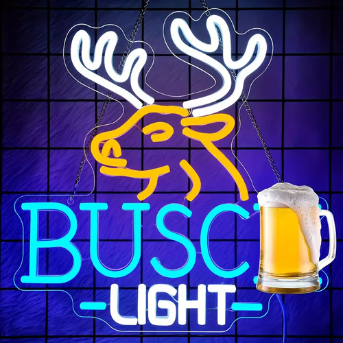 Retro busch light - retro, neon