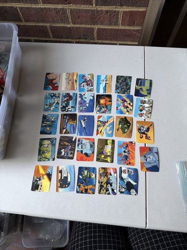1985 hasbro transformers cards - transformers,
