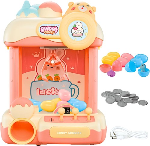 Pink cream teddy claw - teddy,
