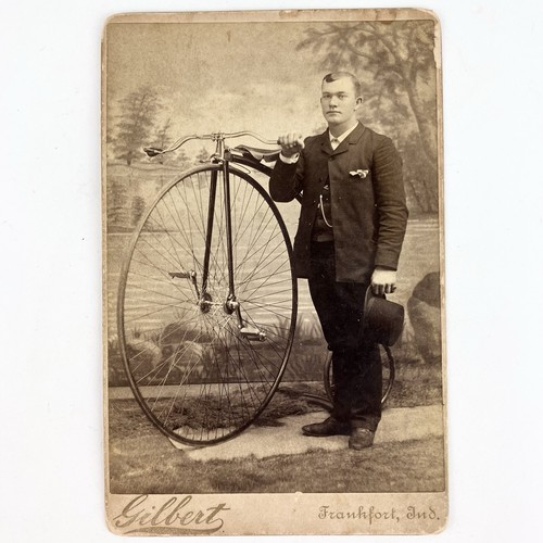 Penny farthing big wheel - farthing,