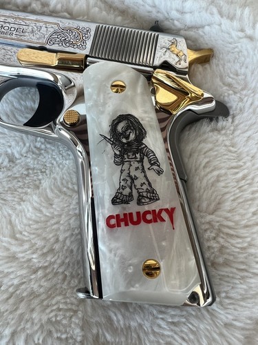 1911 pearl laser engraved - 1911,