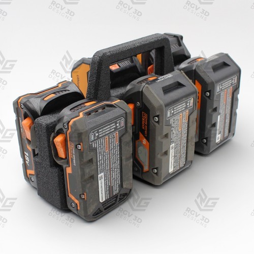 Slot battery caddy - 6-slot, holder