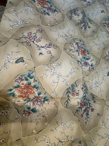 Vintage chinoiserie fabric - chinoiserie,