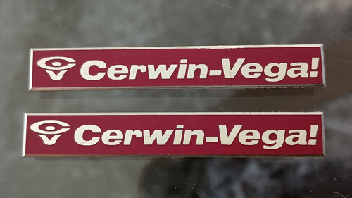 Pair cerwin vega 7 - of, l-7