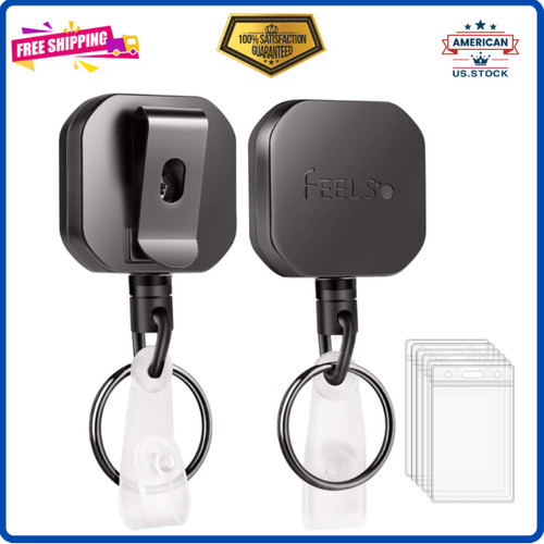 Retractable badge reel - retractable,