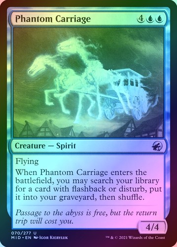 Phantom carriage foil - phantom, (070)