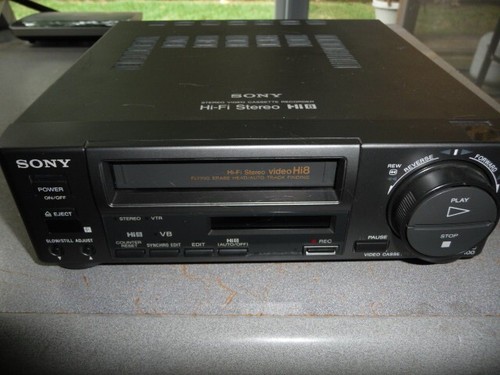 Sony c100 hi8 vcr with - sony,