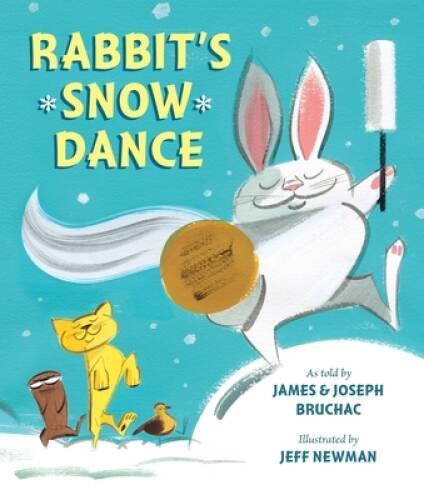 Rabbit snow dance - snow,
