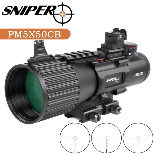 Sniper pm5x50 prism scope acog - sniper,