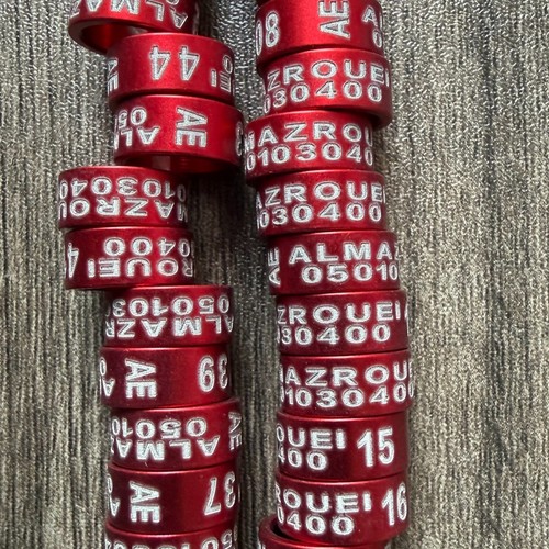 Custom 50pcs 0mm aluminum - 8.0mm,