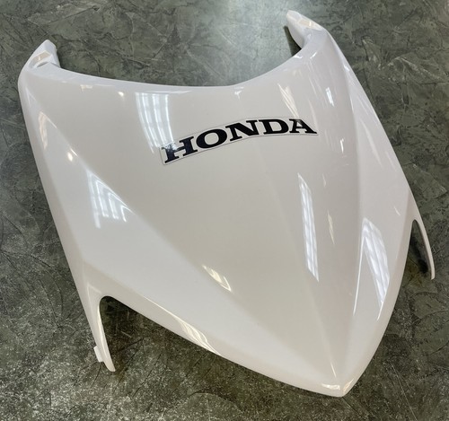 Honda white front - honda, hood
