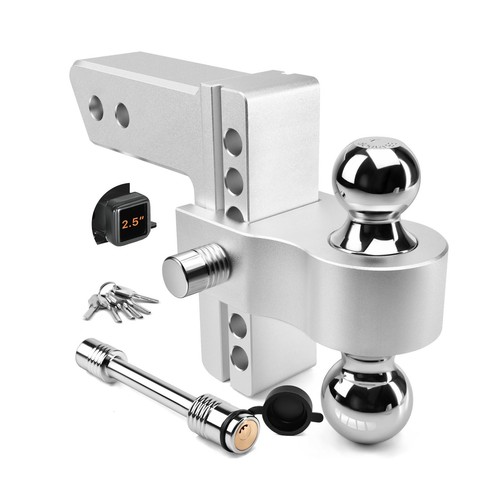 Adjustable trailer hitch - hitch,