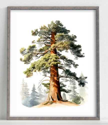 Tree art print - art,