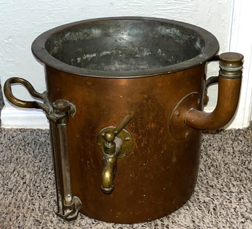 Antique copper hot - hot, water