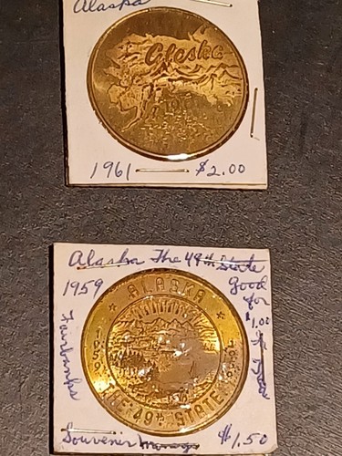 Alaska trade tokens 49th - 2,