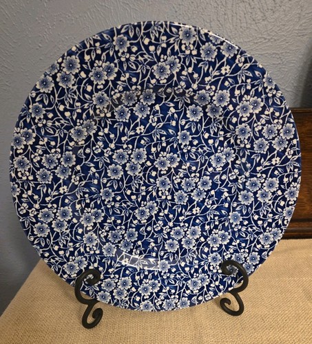 Churchill calico blue dinner - calico,