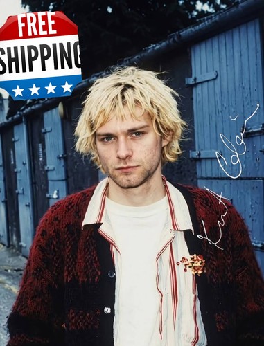Framed kurt cobain nirvana - kurt,