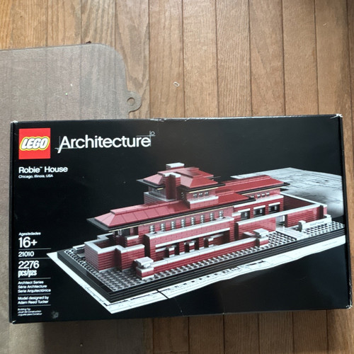 Lego architecture robie house - lego,