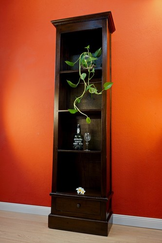 Mahogany bookshelf wood - mahogany,