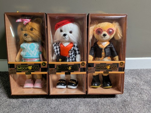 Plush dog doll woof - doll, co
