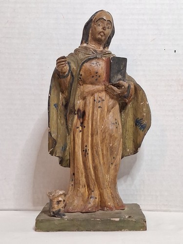 Antique santos catherine - antique,