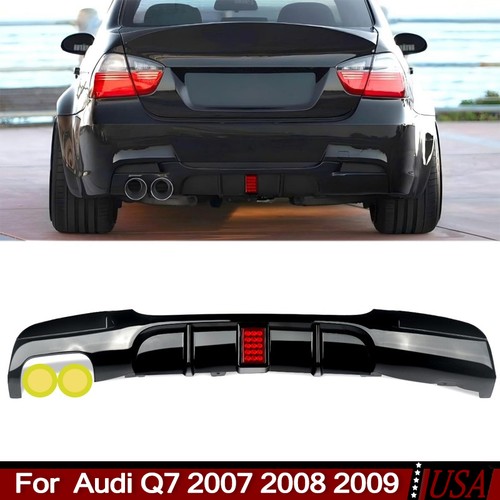 Gloss black rear - gloss, diffuser