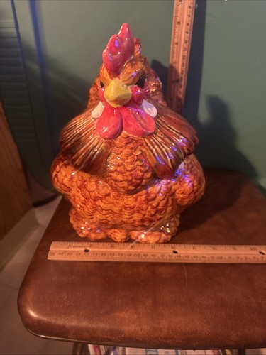 Vintage ceramic rooster - vintage,