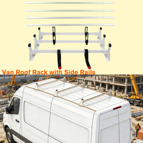 Aluminum van roof - van, racks