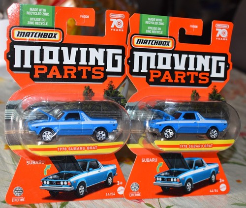 Matchbox 1978 subaru - 1978, blue