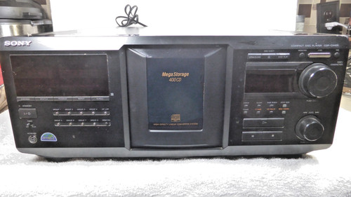 Sony cdp cx400 mega storage - mega,