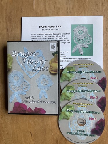 Bruges flower lace bobbin - lace,