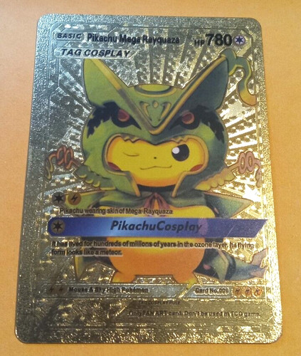 Pokémon pikachu mega rayquaza - pikachu,