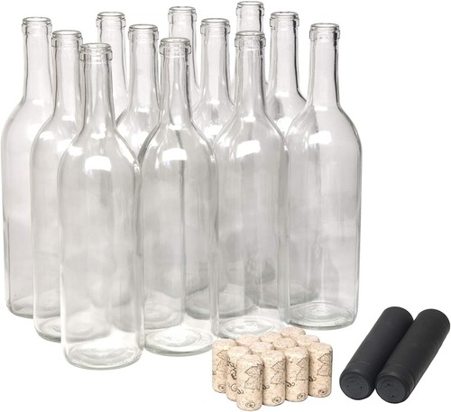 750ml glass bordeaux wine - 750ml,