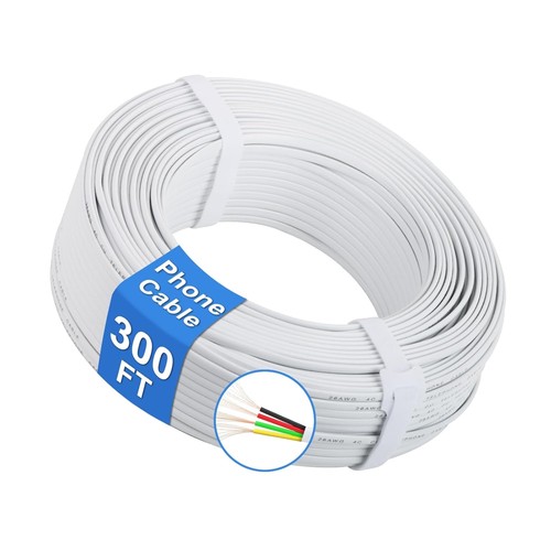 300ft phone cable 4 core - phone,