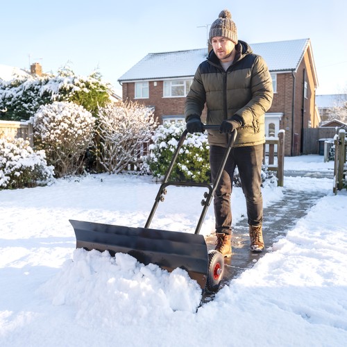 Outsunny snow shovel - shovel, with