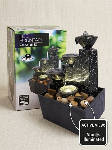 Indoor tabletop water fountain - tabletop,