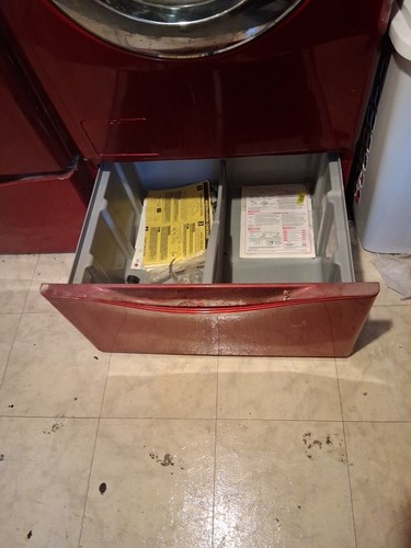 Washing machine pedestal - lg,