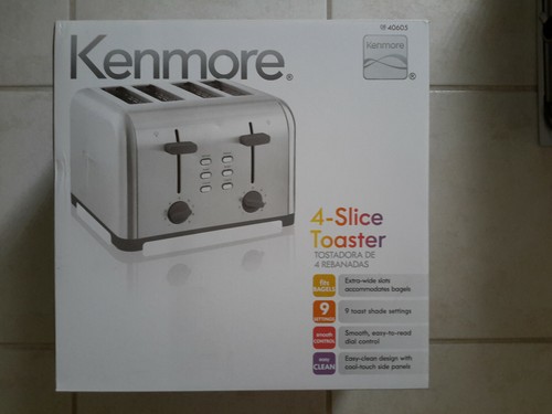 Kenmore slice toaster - 4-slice,