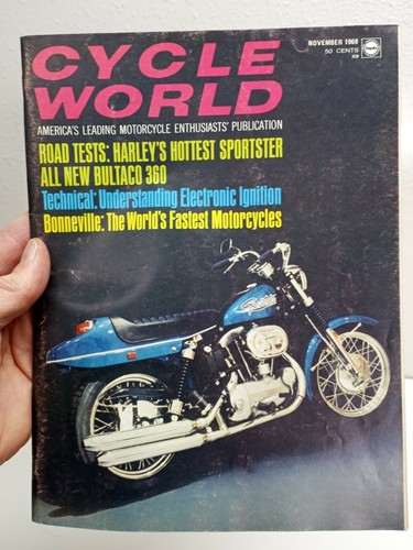 Vintage cycle world magazine - ,