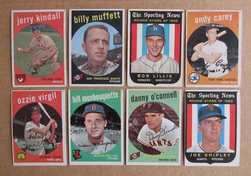 1959 topps baseball - 1959,
