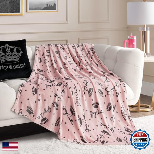 Juicy couture throw blanket - juicy,