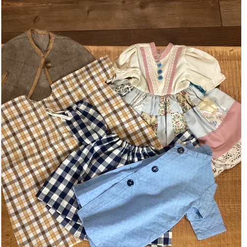 Vintage handmade doll clothes - vintage,