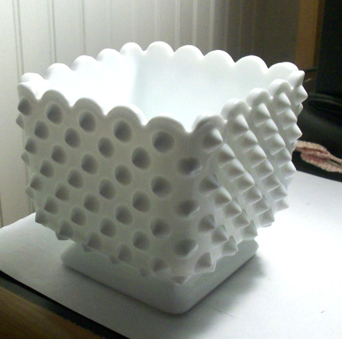 Vintage fenton square - fenton, 4”square