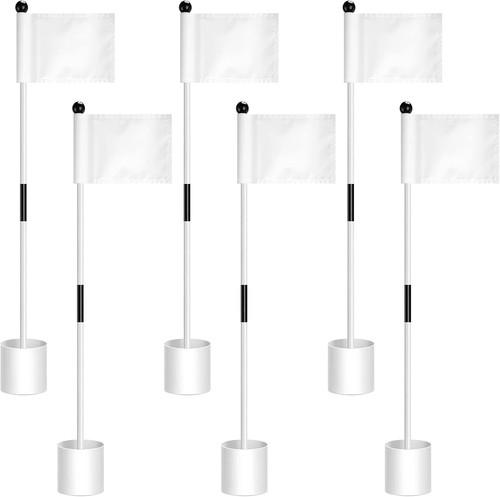 Set golf flagstick pin - set,