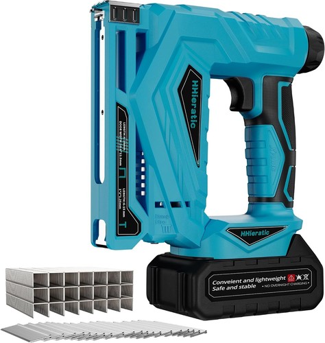 Cordless nail gun with - nail,